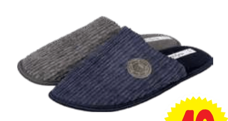 Moški copati 40-45 Tissala - Akcija u trgovini E.Leclerc