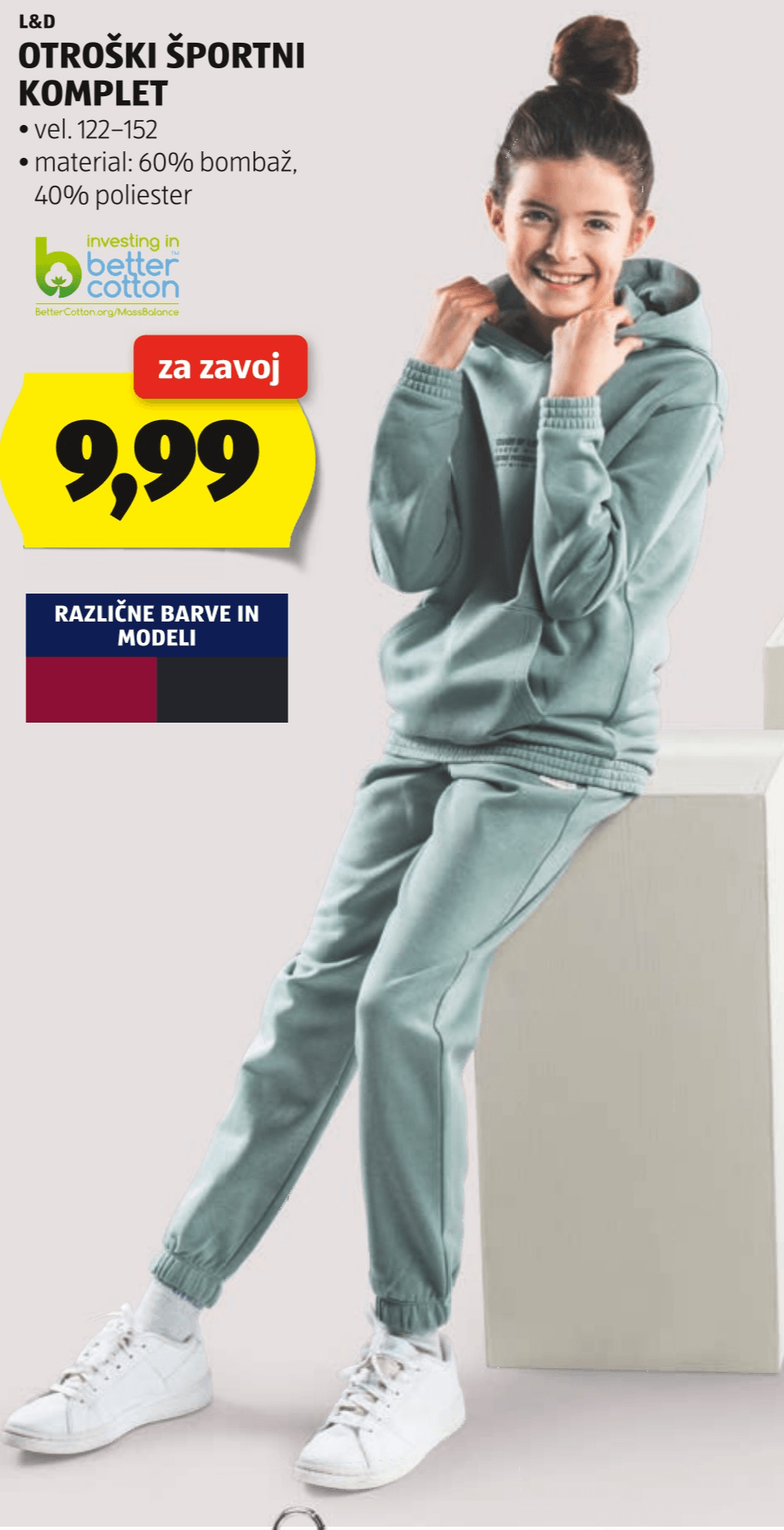 L&D Otroški športni komplet - Akcija v trgovini Hofer