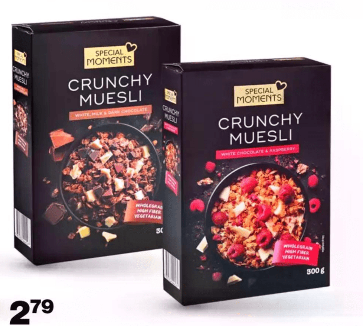 Hrustljavi musli Special Moments 300 g - Akcija v trgovini Mercator