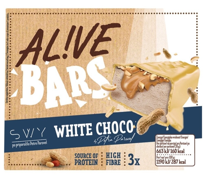 Sladoled Alive Bars 3 x 73 ml - Akcija v trgovini Tuš