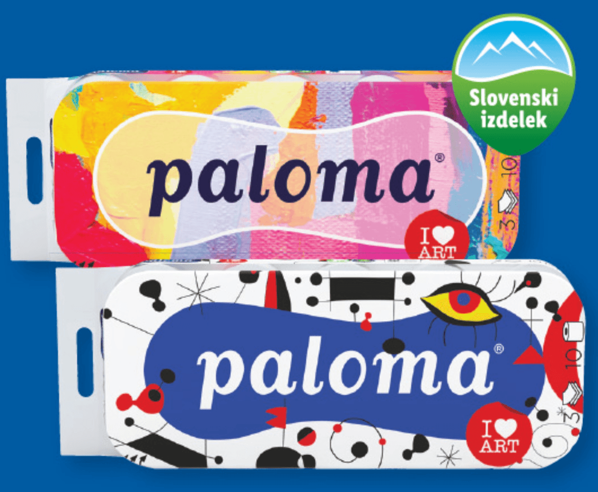 Paloma Toaletni papir „I Love Art“ 10 x 150 listov - Akcija v trgovini Lidl