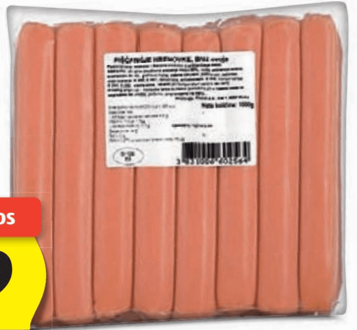 Piščančje hrenovke 1 kg - Akcija v trgovini Hofer