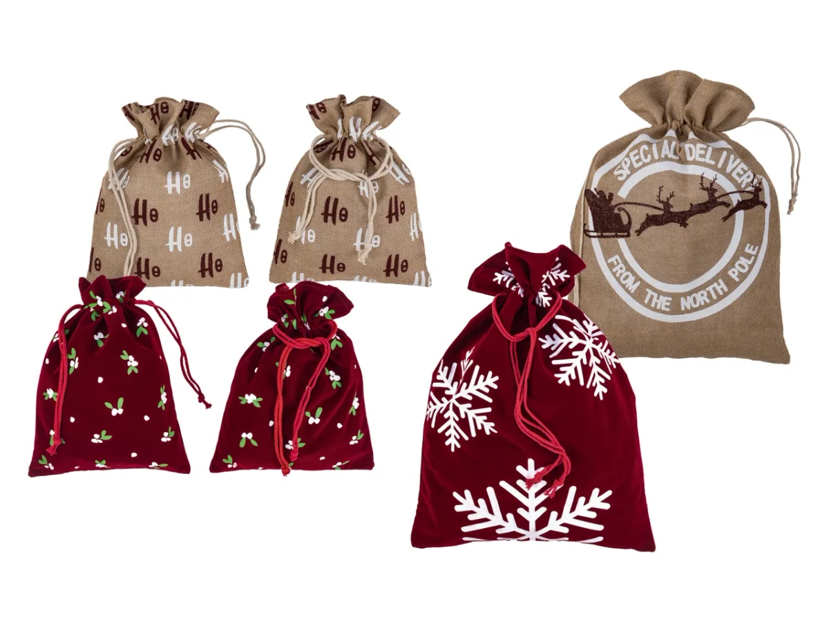 Izbor darilnih vrečk 2x LIVARNO home - Akcija v trgovini Lidl