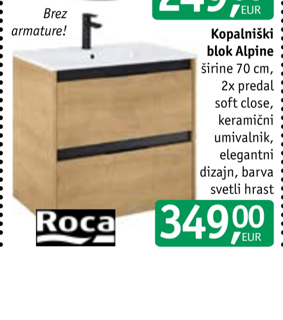 Kopalniški blok Alpine Roca - Akcija v trgovini Jager