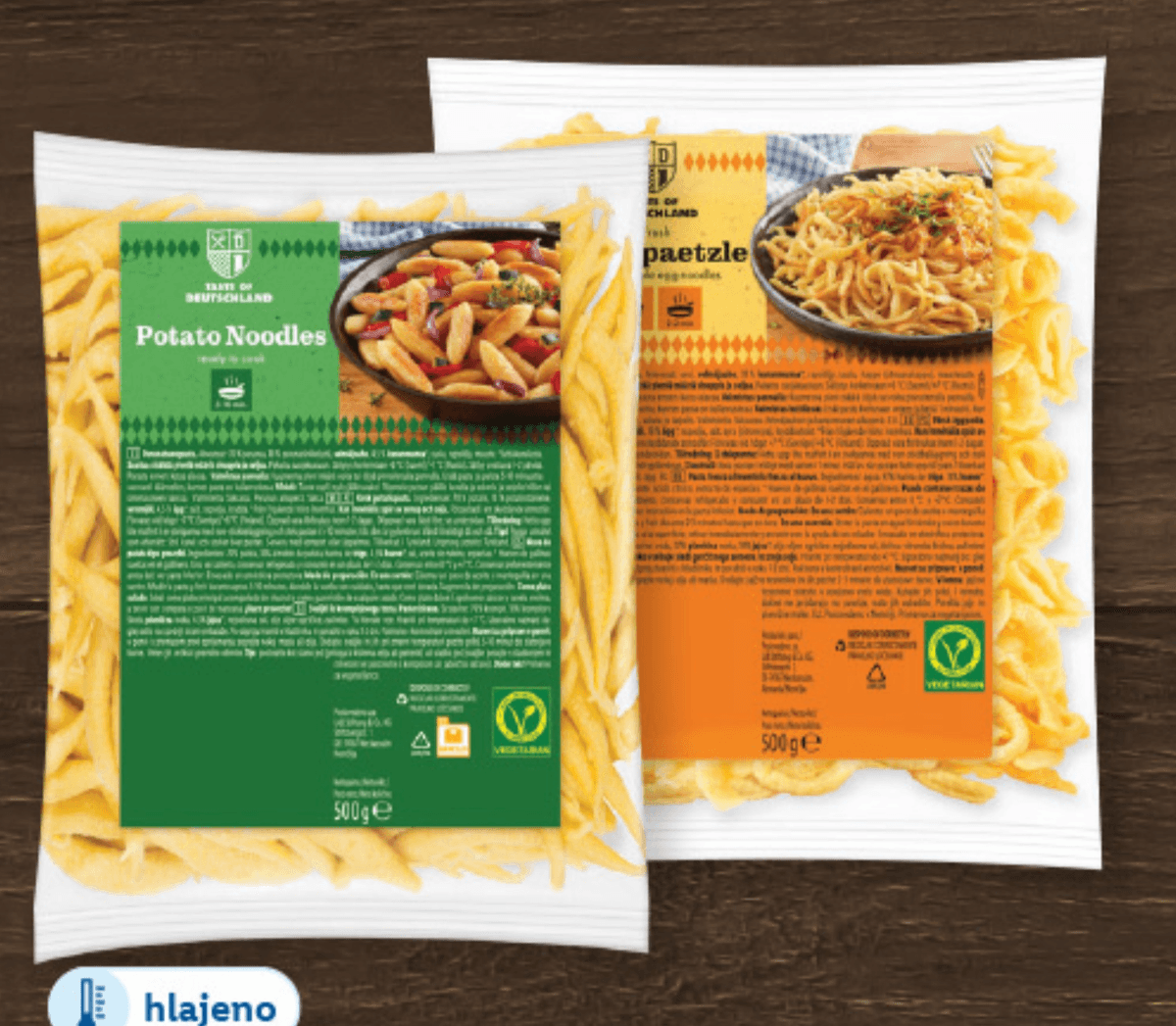 Taste of Deutschland Krompirjeve/jajčne testenine 500 g - Akcija v trgovini Lidl