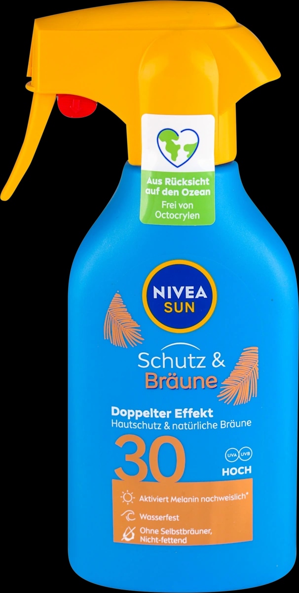 NIVEA SUN Sprej za zaščito pred soncem za hitrejšo porjavitev ZF 30 200 ml - Akcija v trgovini Lidl