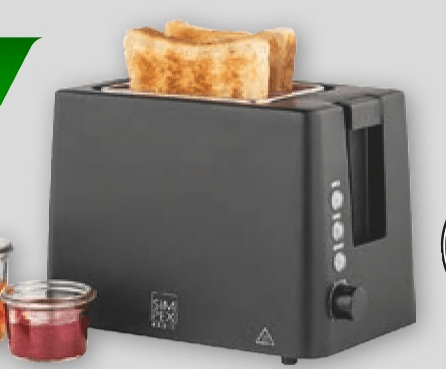 Toaster Simpex - Akcija v trgovini Spar