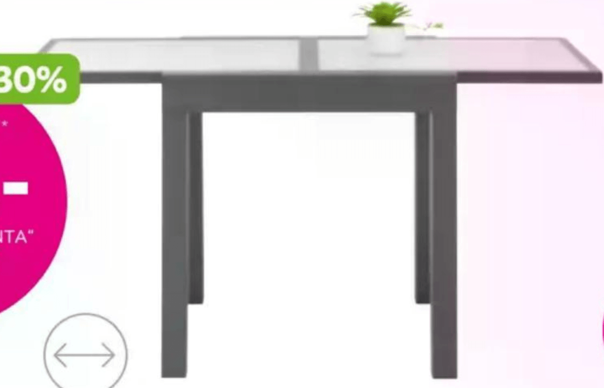 Vrtna miza „ATLANTA" - Akcija v trgovini Mömax