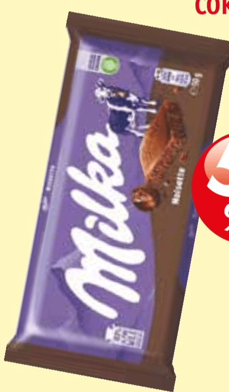 Čokolada Milka 90 g - Akcija v trgovini Jager