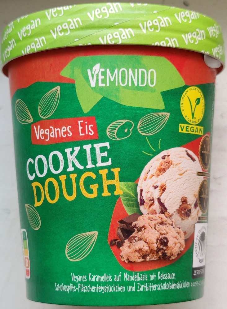 Vemondo Veganski sladoled v lončku 500 ml - Akcija v trgovini Lidl