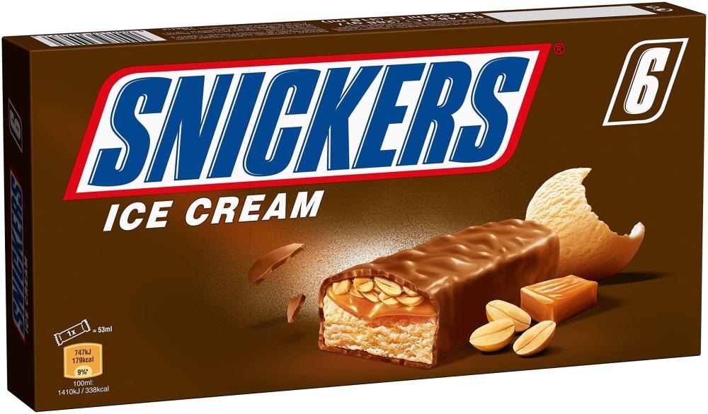 MARS/SNICKERS Sladoledne rezine 6 kosov - Akcija v trgovini Lidl