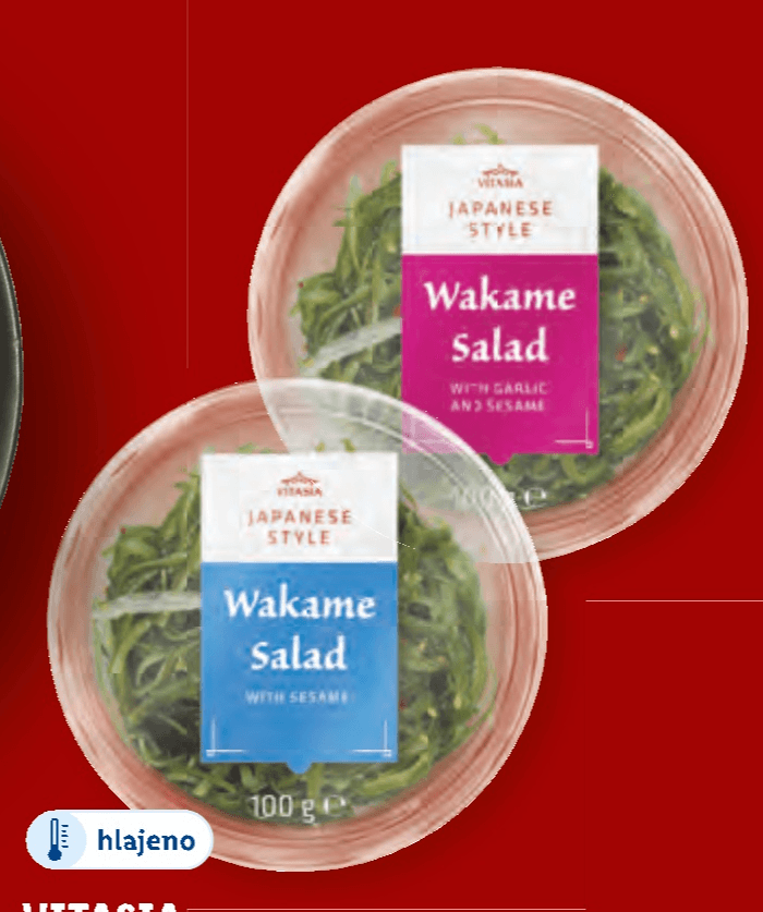 Marinirane alge „Wakame“ 100 g Vitasia - Akcija v trgovini Lidl