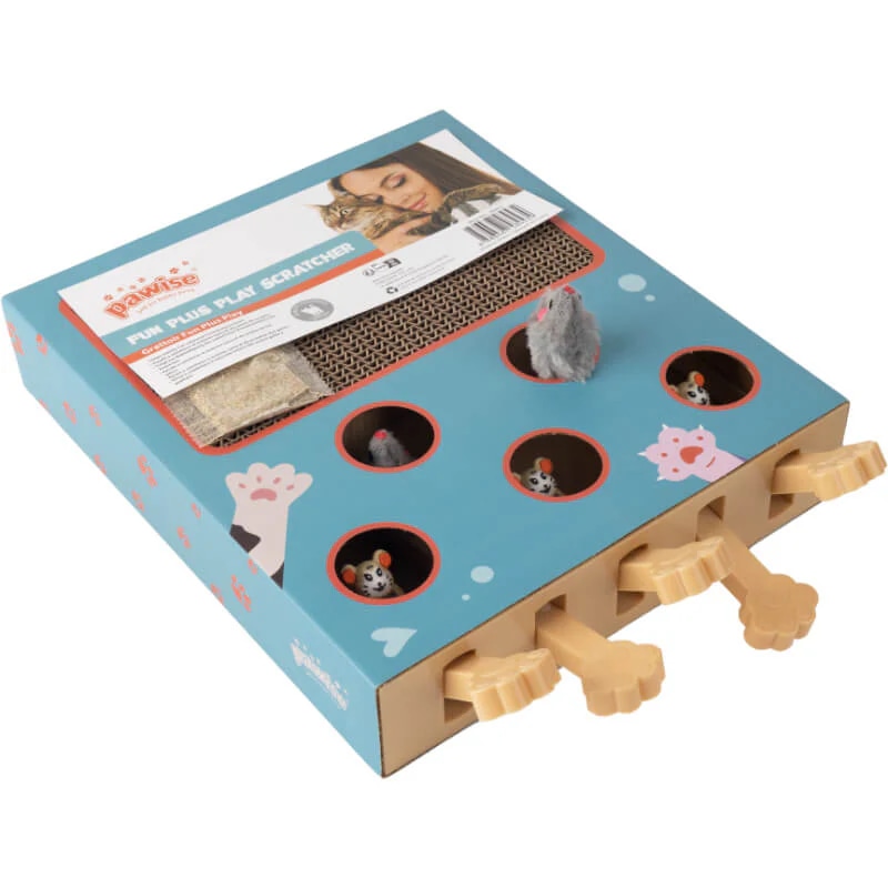 Kartonasti praskalniki za mačke Pawise - Akcija v trgovini Mr. Pet