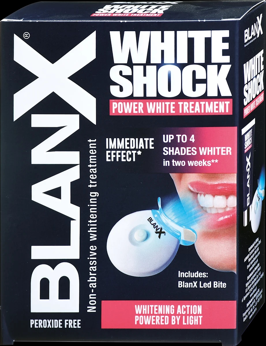 Blanx White Shock tretma za beljenje zob + LED lučka 50 ml - Akcija v trgovini Dm