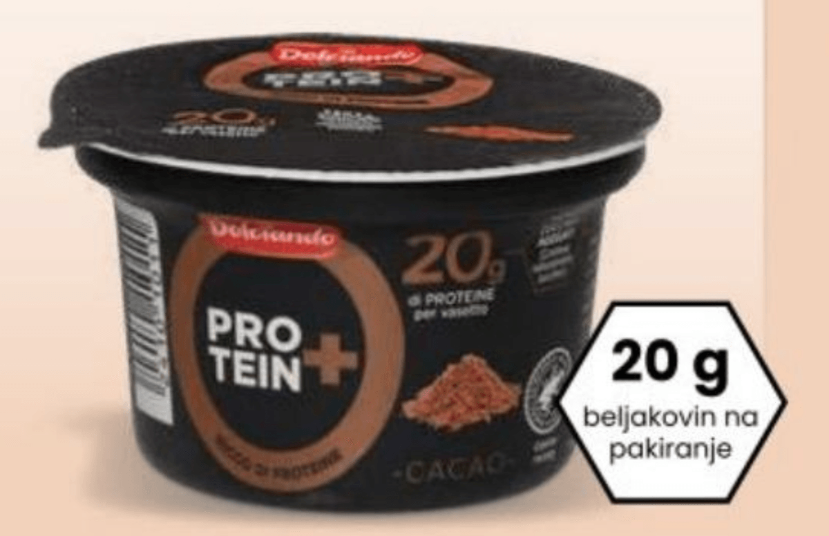 Proteinski puding, kakav 200 g Dolciando - Akcija v trgovini Eurospin