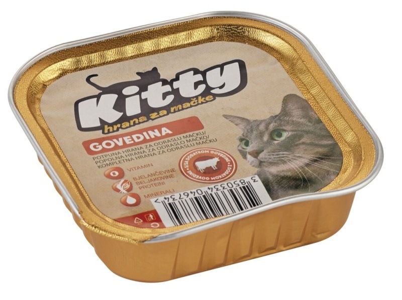 Hrana za mačke Kitty 100 g - Akcija v trgovini Mercator