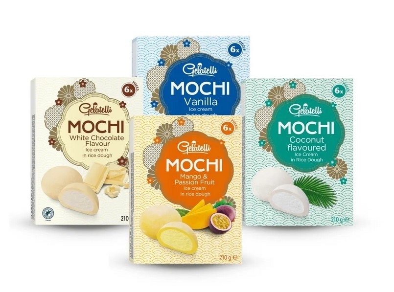 GELATELLI Sladoled Mochi 210 g Akcija v trgovini Lidl
