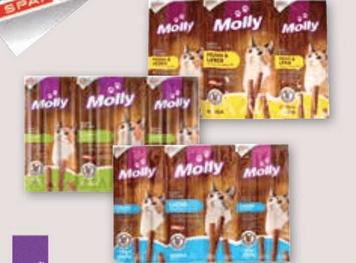 Molly Priboljšek za mačke 50 g - Akcija v trgovini Spar
