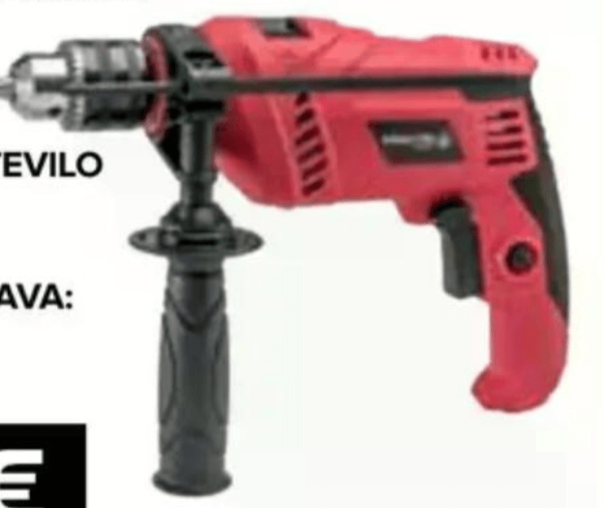 Udarni vrtalnik PTQ010 - Akcija v trgovini Pevex