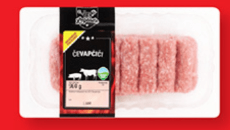 ŽAR LEGENDE Sveži čevapčiči 960 g - Akcija v trgovini Lidl