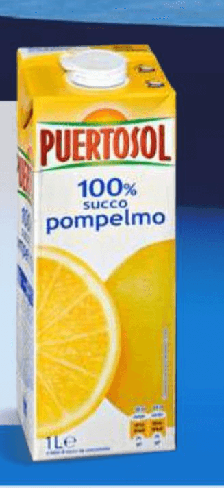 Puertosol 100% sok grenivke 1 l - Akcija v trgovini Eurospin