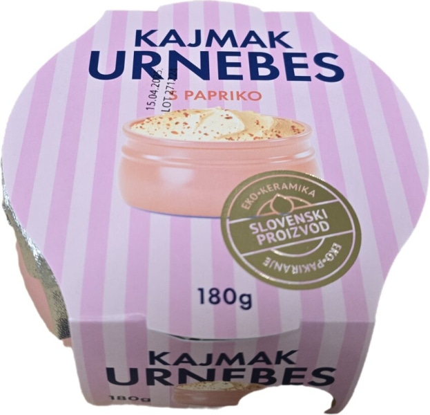 SAGA Kajmak Urnebes 180 g - Akcija v trgovini Lidl