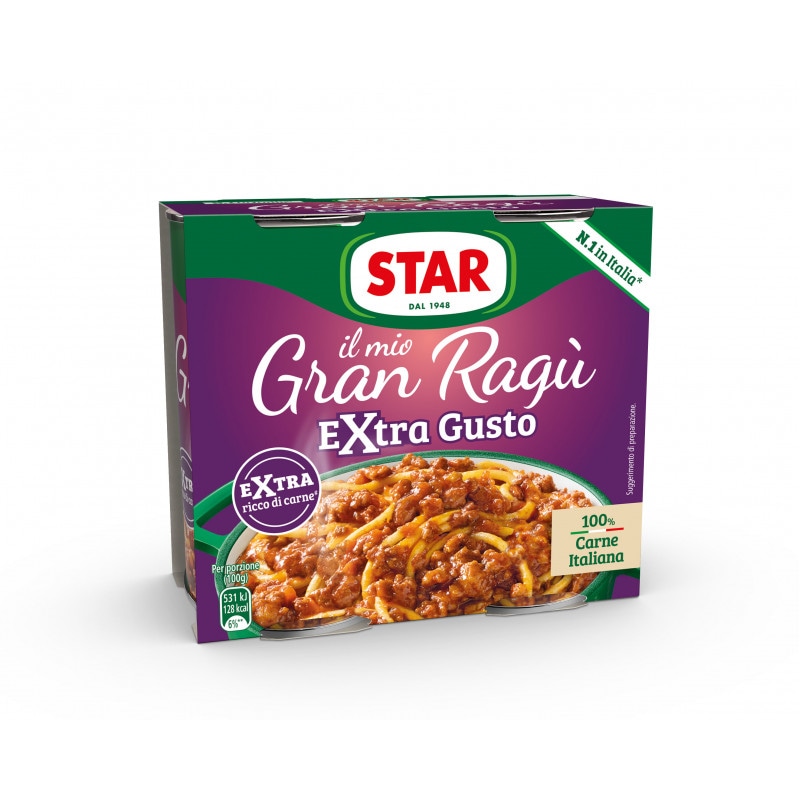 Mesna omaka Gran Ragù Star 2x 180 g ali 3x 100 g - Akcija v trgovini E.Leclerc