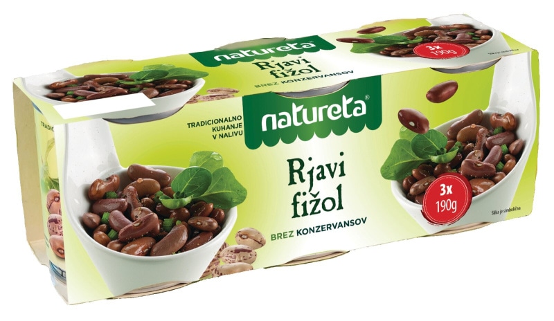 Rjavi fižol 3x190 g - Akcija v trgovini Mercator