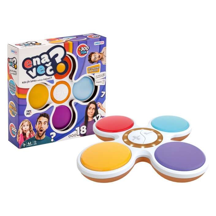 Družabna igra Ena več UNIKATOY - Akcija v trgovini Baby Center