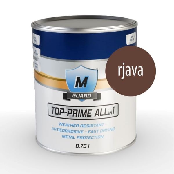 Pokrovni premaz M-Guard Top-Prime All in 1 0,75 l Akcija v trgovini Merkur