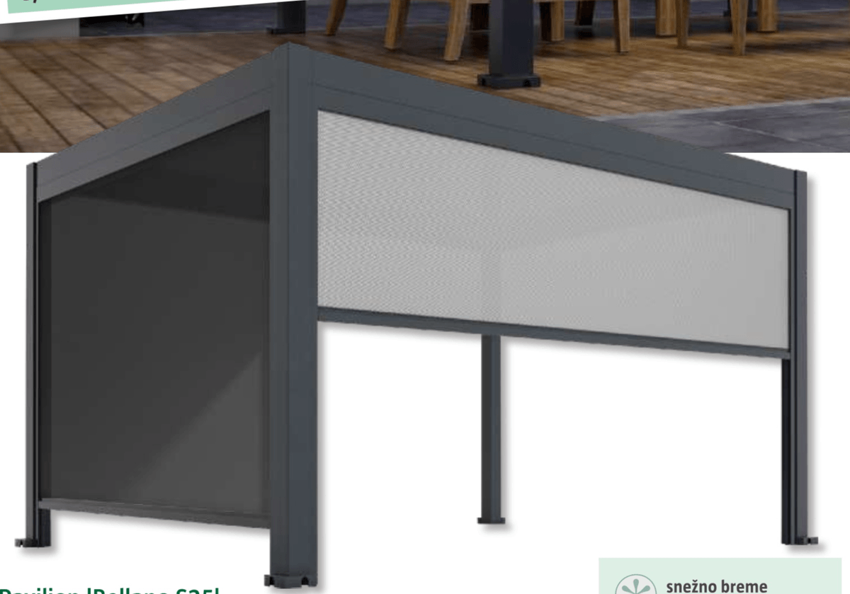 Paviljon 'Bellano S25' - Akcija v trgovini Bauhaus