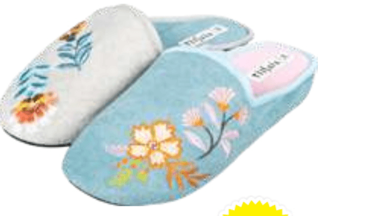 Ženski copati s peto - Akcija v trgovini E.Leclerc