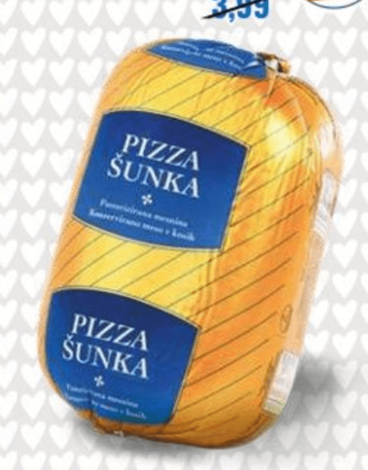 Pizza šunka za kg - Akcija v trgovini Eurospin