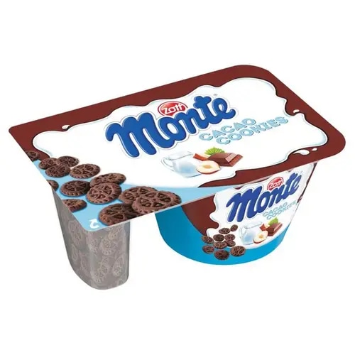 Monte Zott desert 125 g Akcija v trgovini Tuš