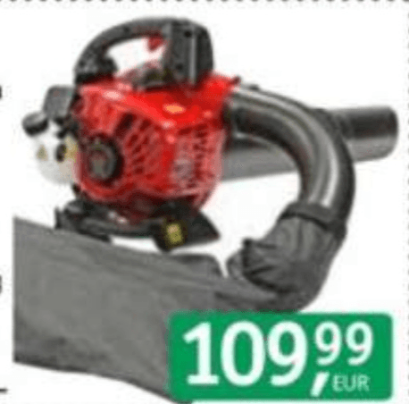 Bencinski puhalnik - sesalnik listja Ideal GTV2607 - Akcija v trgovini Jager