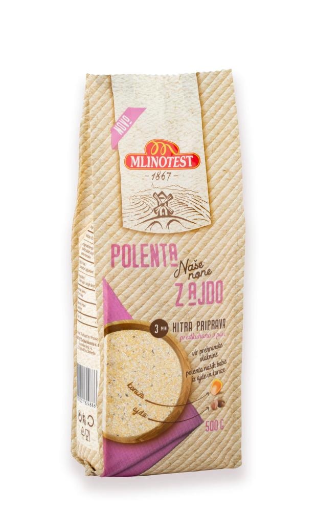 Polenta z ajdo Naše None 500 g MLINOTEST - Akcija v trgovini Jager