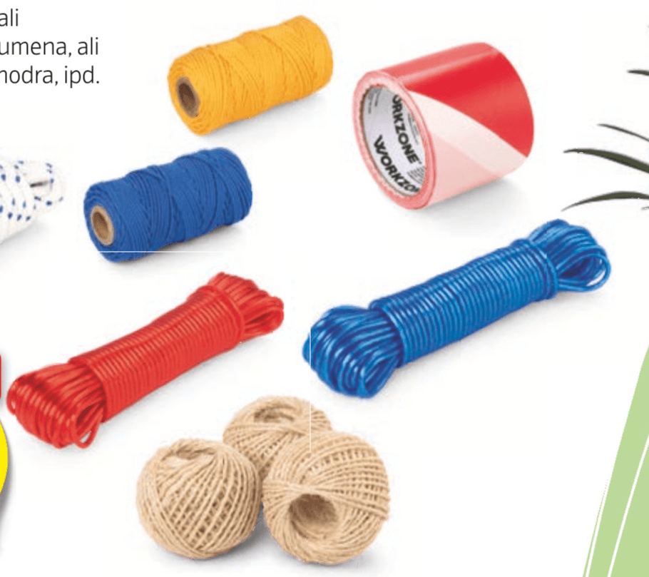 Vrvica/Vrv/Trak WORKZONE - Akcija v trgovini Hofer