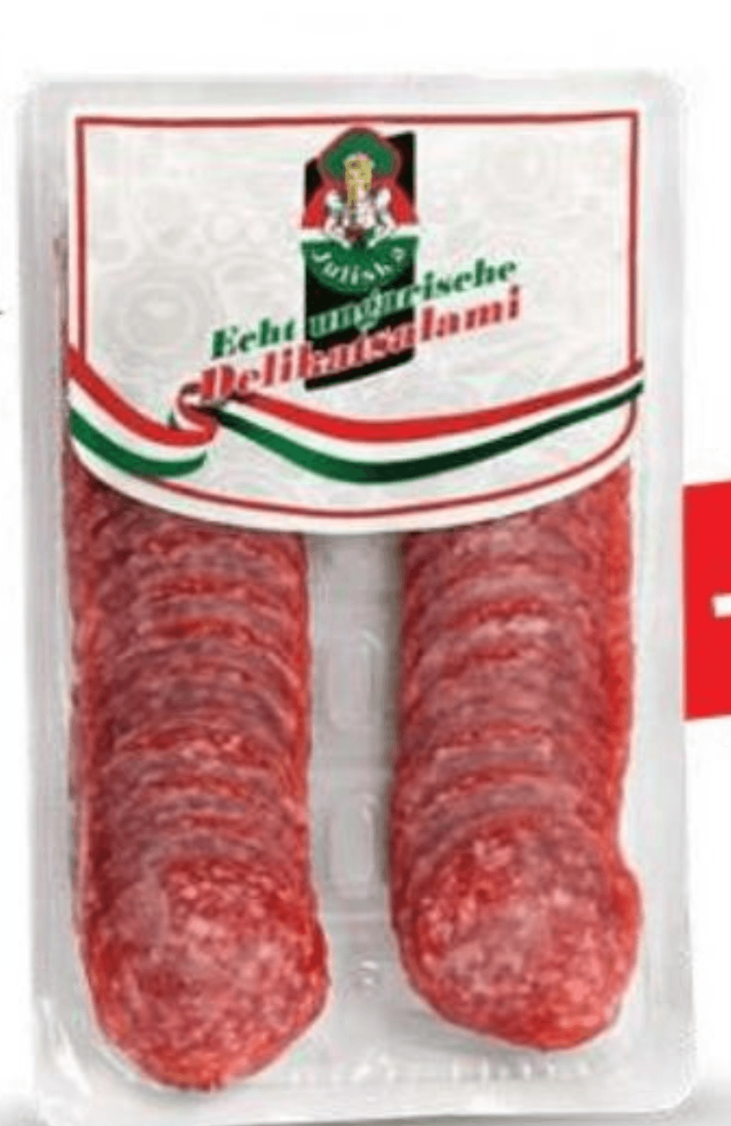 Delikatesna klobasa iz Baje 80 g Echt ungarische Delikatessalami - Akcija u trgovini Eurospin