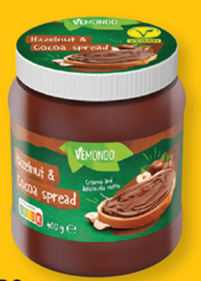 VEMONDO Namaz z lešniki in kakavom 400 g - Akcija v trgovini Lidl
