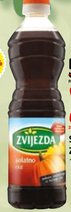 Solatno olje Zvijezda 1 l - Akcija v trgovini E.Leclerc