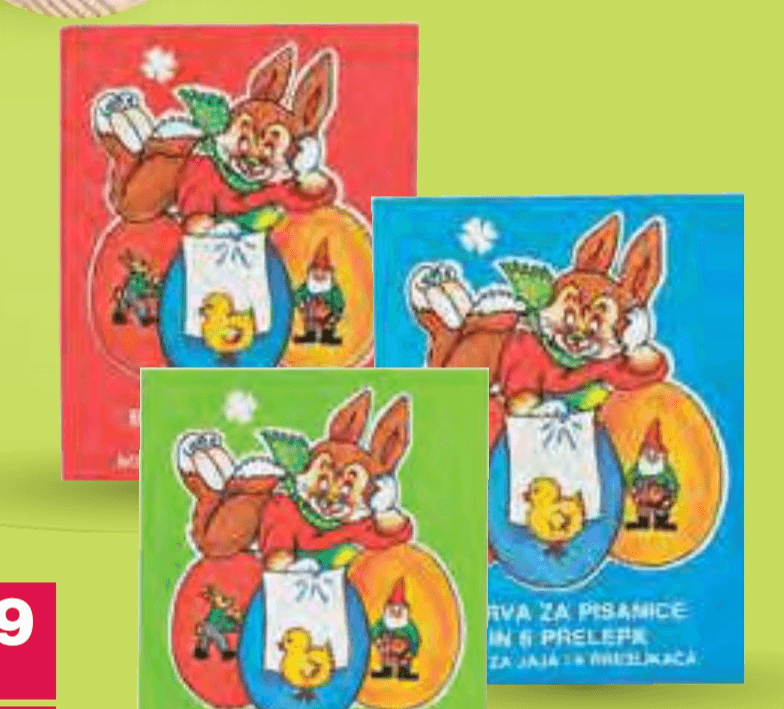 Barva za pirhe - Akcija v trgovini Mercator