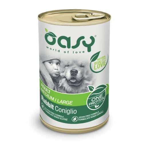 Mokra hrana v konzervi Oasy One Protein 400g - Akcija v trgovini Mr. Pet