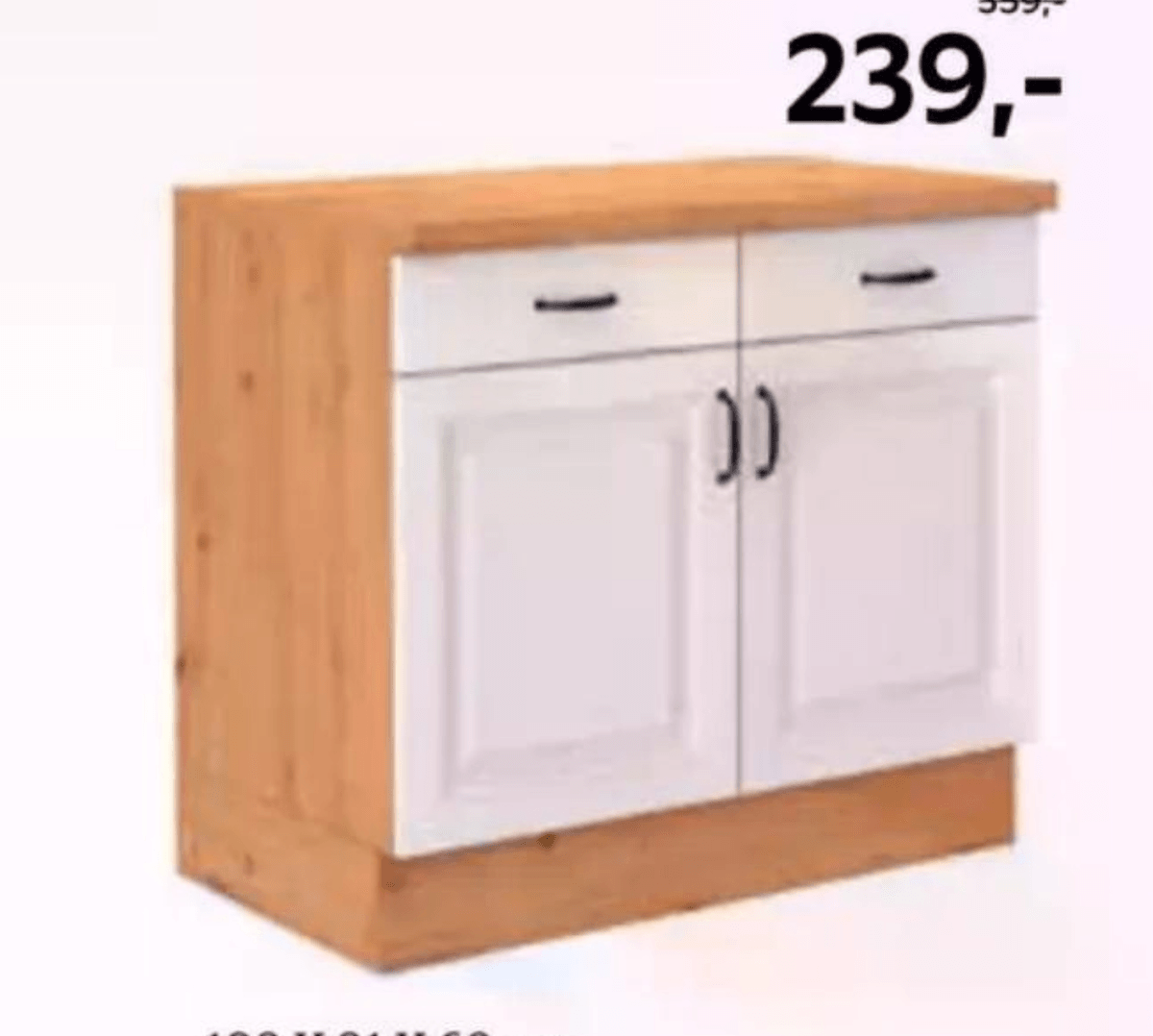 Xora Kuhinjski element - Akcija v trgovini Lesnina