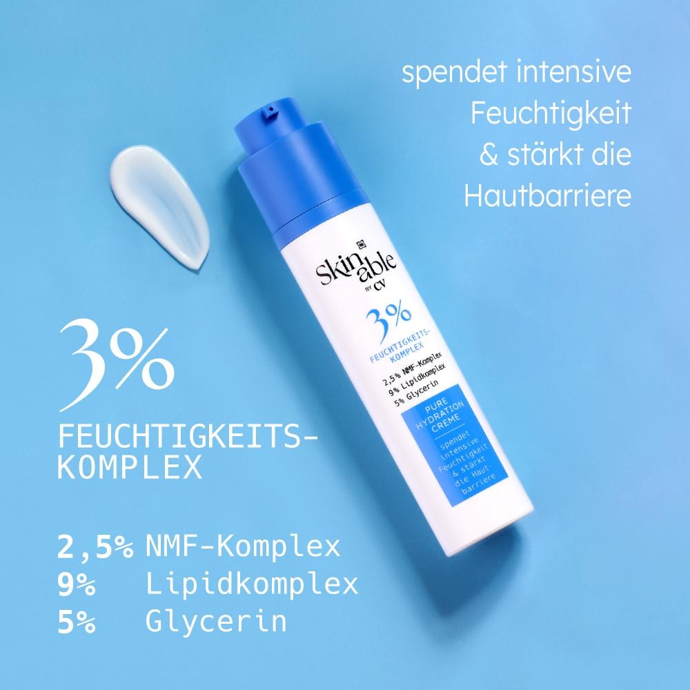 Skinable Pure Hydration krema za obraz 50 ml - Akcija v trgovini Mueller