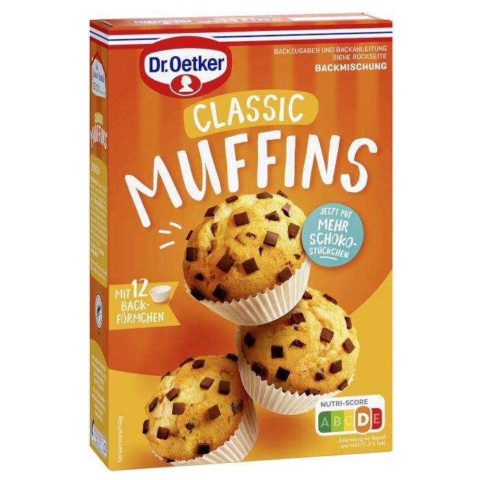 Dr. Oetker Classic muffin mešanica s koščki čokolade 380 g Akcija u trgovini Spar