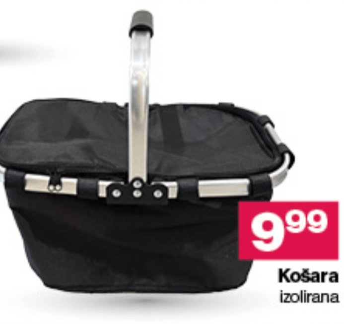 Košara - Akcija v trgovini Mercator