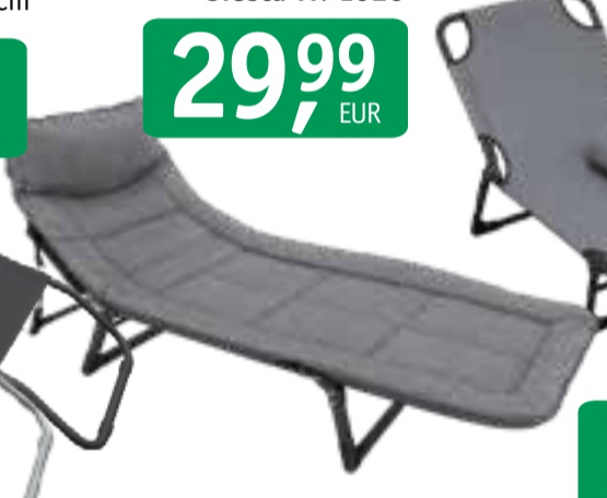 Ležalnik Siesta YK-1020 Akcija v trgovini Jager