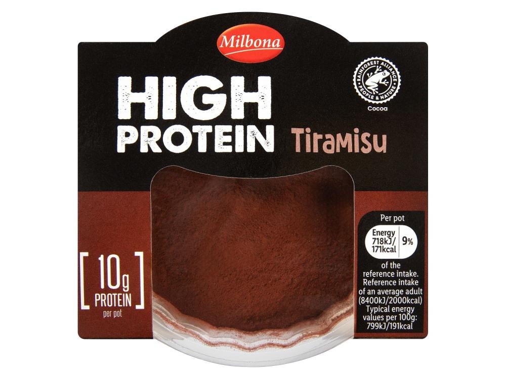 Milbona Proteinski tiramisu 90 g - Akcija v trgovini Lidl