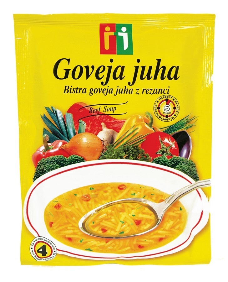 Eat Goveja juha z rezanci 65 g - Akcija v trgovini Eurospin