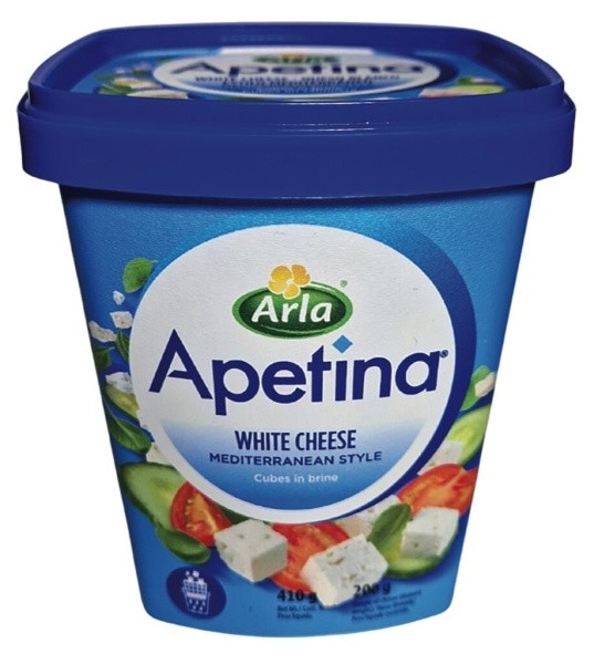 Beli sir Apetina 200 g Arla Apetina Akcija v trgovini Mercator
